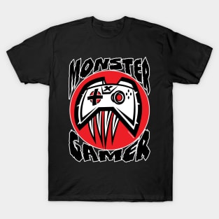 Monster Gamer Game Controller T-Shirt